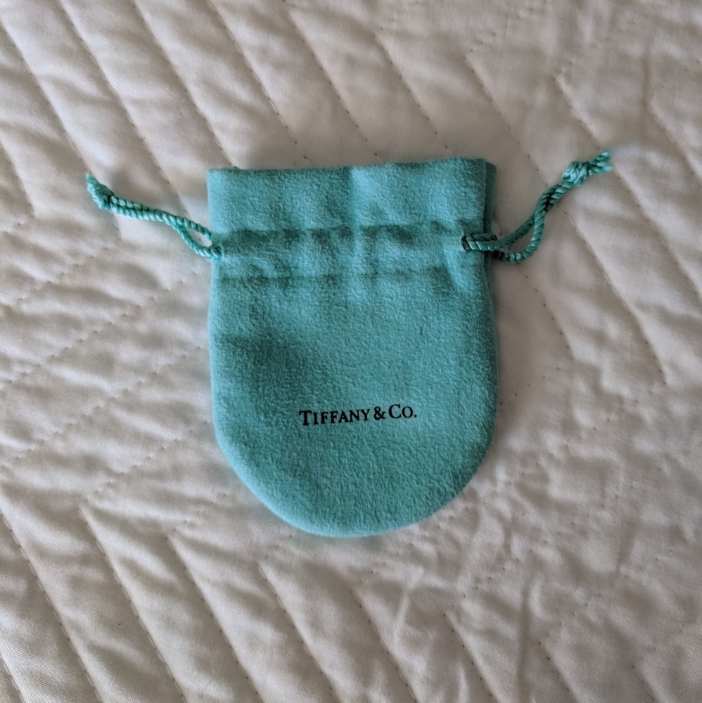 Tiffany and Co jewelry pouch